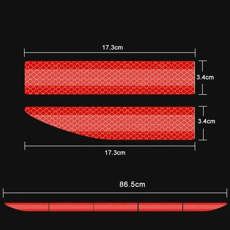 Adesivo Refletivo Anticolisão
